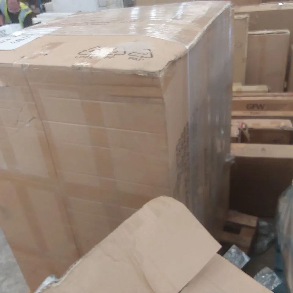 PALLET CONTAINING A LARGE QUANTITY OF ASSORTED DESIGNER GARDEN FURNITURE PARTS