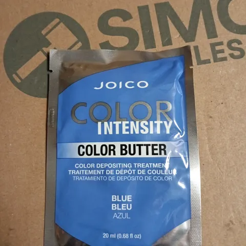 BOX OF APPROXIMATELY 20 ASSORTED JOICO PRODUCTS TO INCLUDE: COLOR BUTTER AND TEMPORARY COLOR SHIMMER SPRAY 
