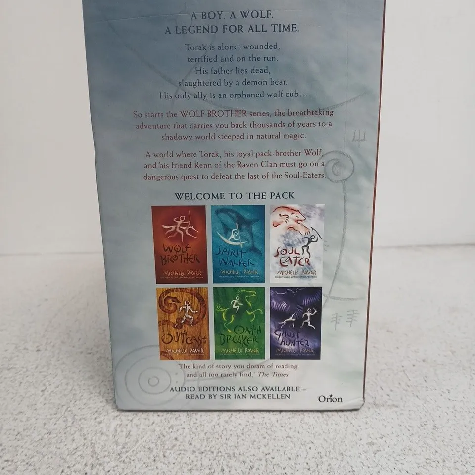 THE WOLF BROTHER COLLECTION: SIX-BOOK BOX SET BY MICHELLE PAVER