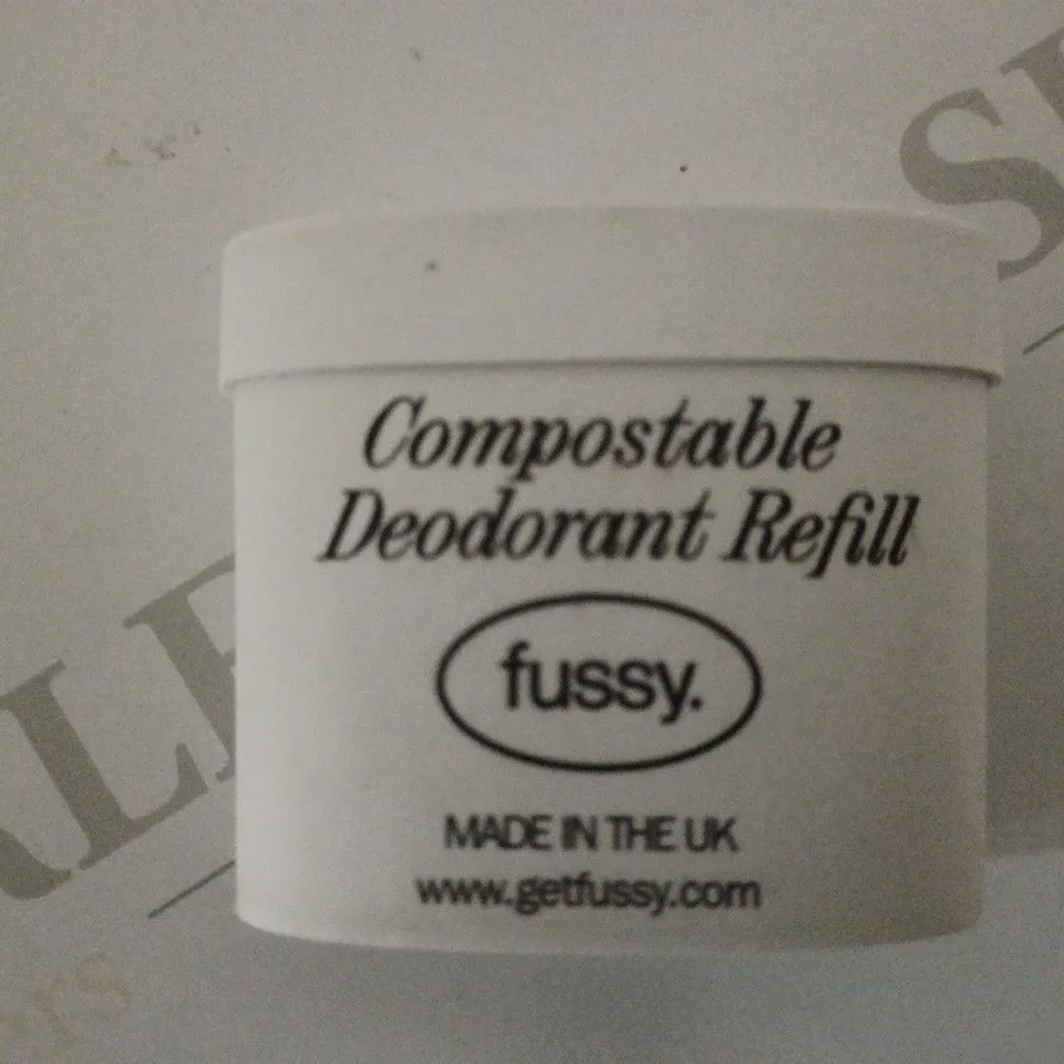 LOT OF 15 FUSSY COMPOSTABLE DEODORANT REFILL 