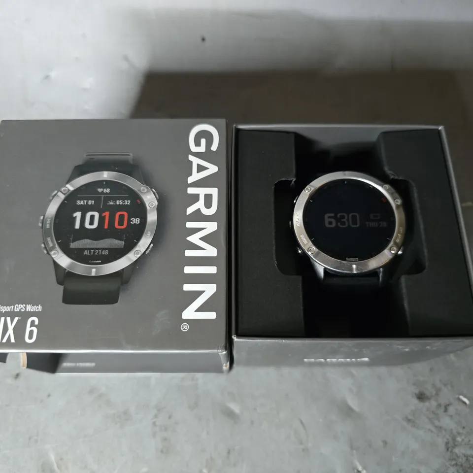 BOXED GARMIN FENIX 6 WATCH 