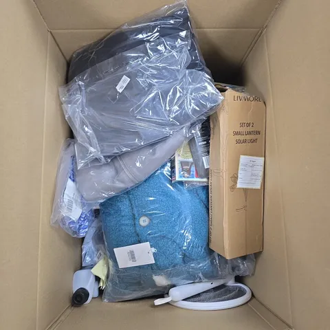 BOX OF APPROXIMATELY 15 ASSORTED ITEMS TO INCLUDE: PURPLE POWER CLEANER 