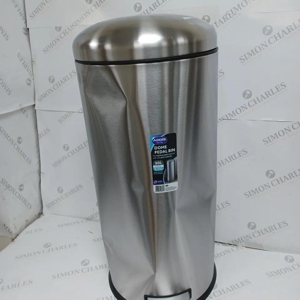 ADDIS DOME PEDAL BIN RRP £74.99