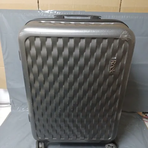 ROCK TEXTURED SUITCASE IN GREY
