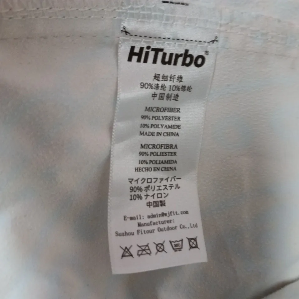 HITURBO MICROFIBER HOODED JACKET – MULTICOLOUR GEOMETRIC PRINT