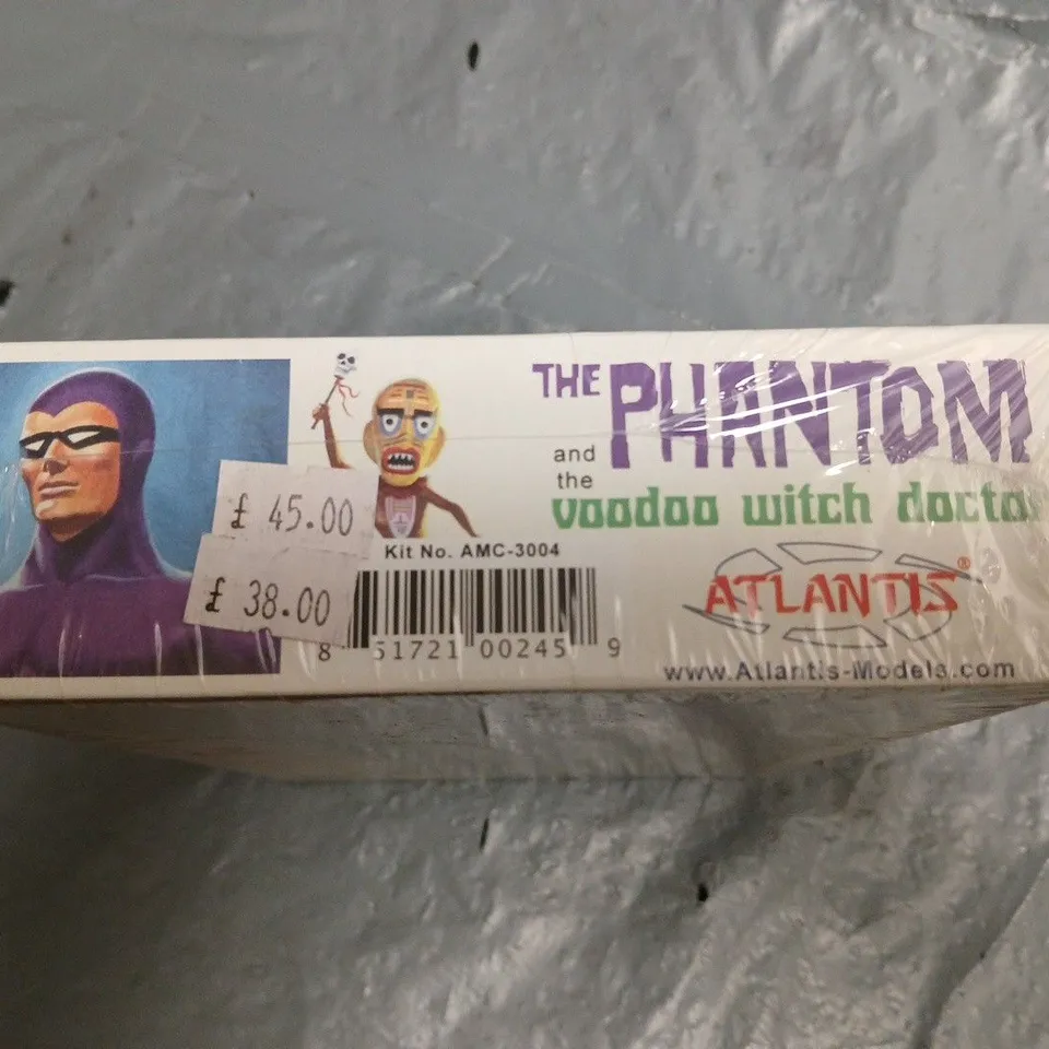 SEALED THE PHANTOM AND THE VOODOO WITCH DOCTOR MODEL KIT