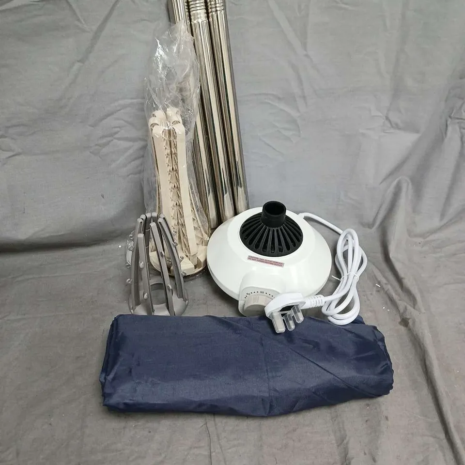 BOXED HOMESMART WATERPROOF SMART CLOTH DRYER – PORTABLE ELECTRIC CLOTHES DRYER WITH STAND KIT