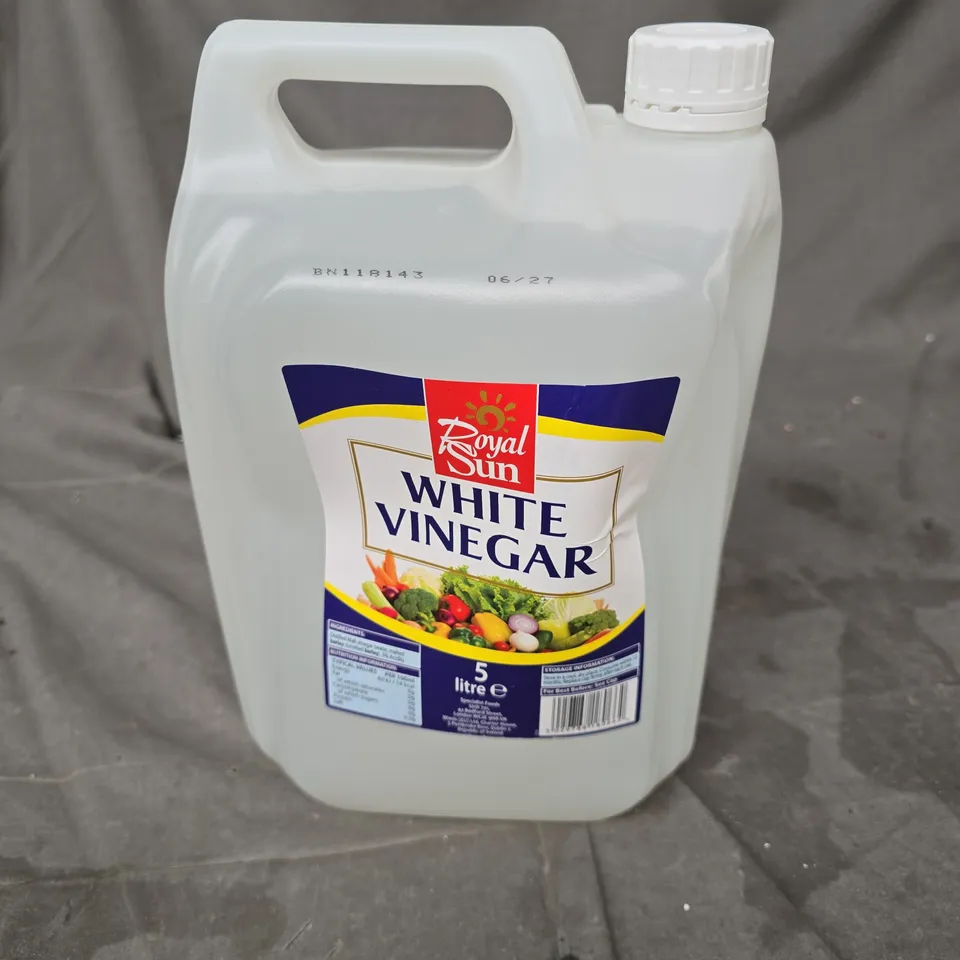 ROYAL SUN WHITE VINEGAR (5L) - COLLECTION ONLY