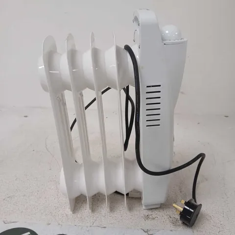 WHITE MINI OIL-FILLED RADIATOR, 500W