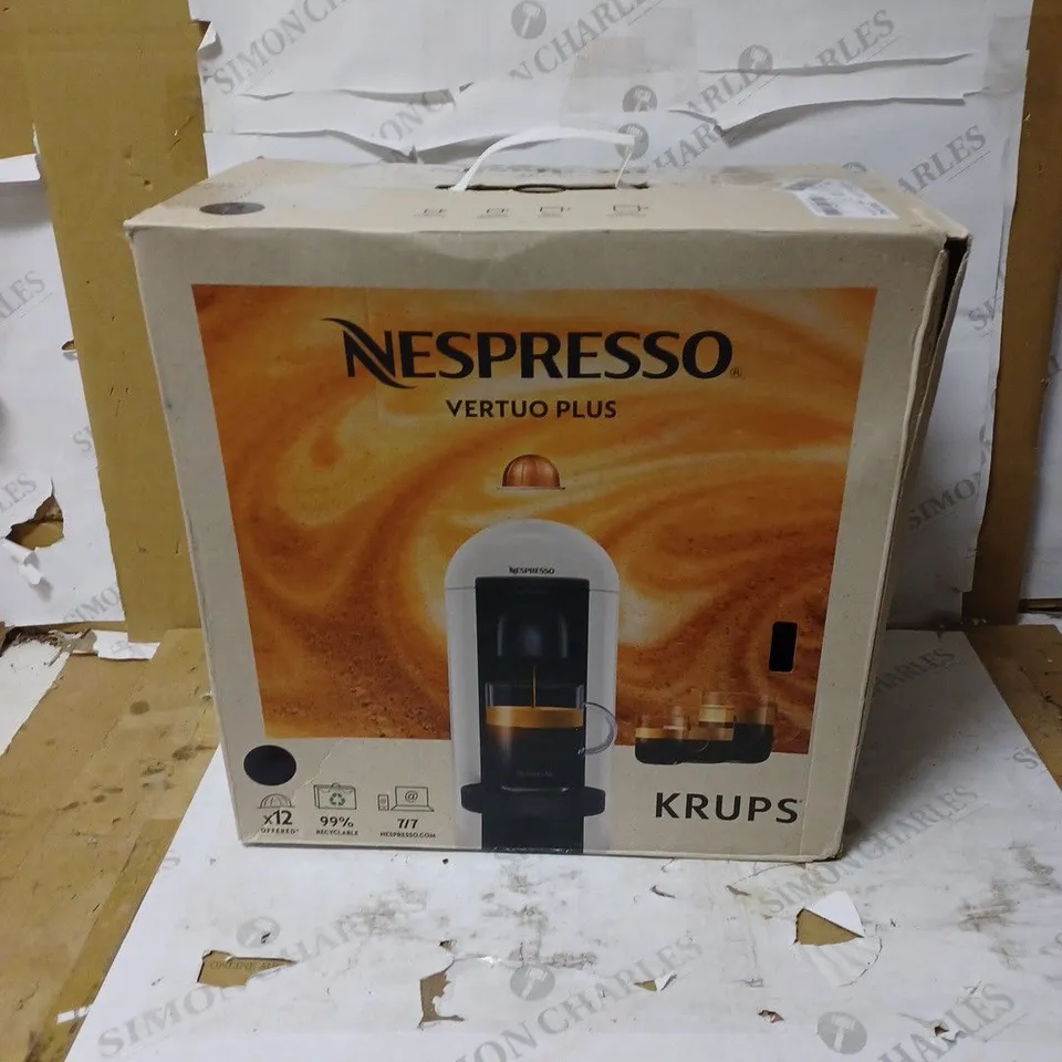 NESPRESSO VERTUO PLUS COFFEE MACHINE