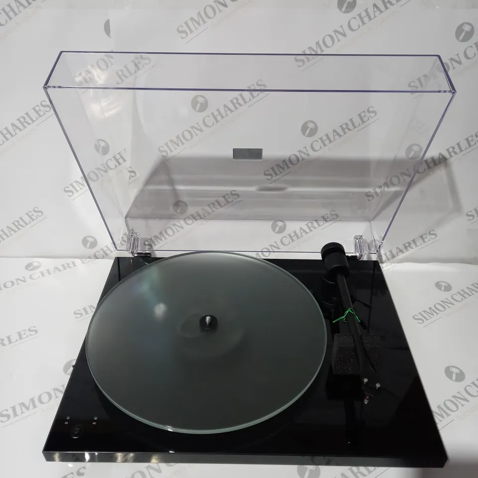 PRO-JECT T1 PHONO SB TURNTABLE IN BLACK