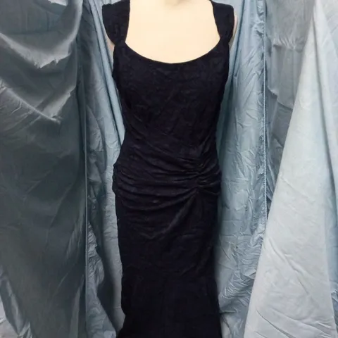 AX PARIS BLACK LACE EVENING DRESS β UK 14