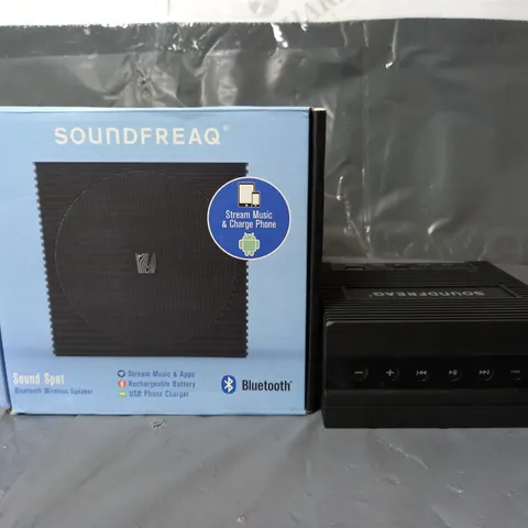 BOXED SOUNDFREAQ SOUND SPOT WIRELESS SPEAKER 