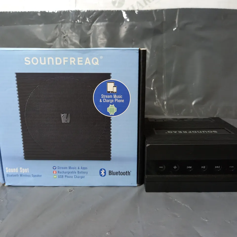 BOXED SOUNDFREAQ SOUND SPOT WIRELESS SPEAKER 