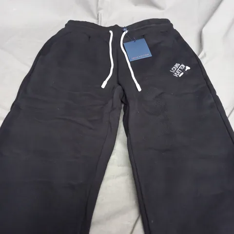 LOUIS VUITTON PARIS BLACK JOGGING PANTS - LARGE