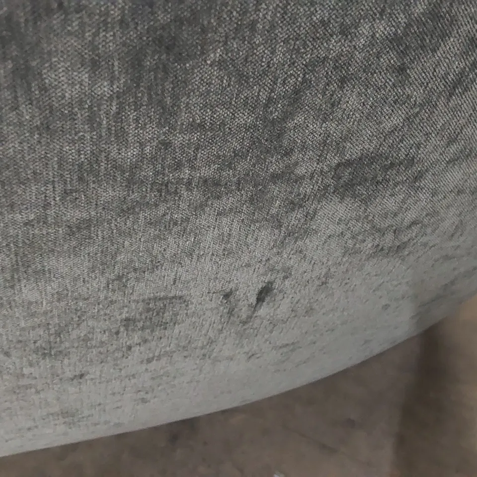 DANETTI ZOEY BLUE GREY FABRIC ARMCHAIR