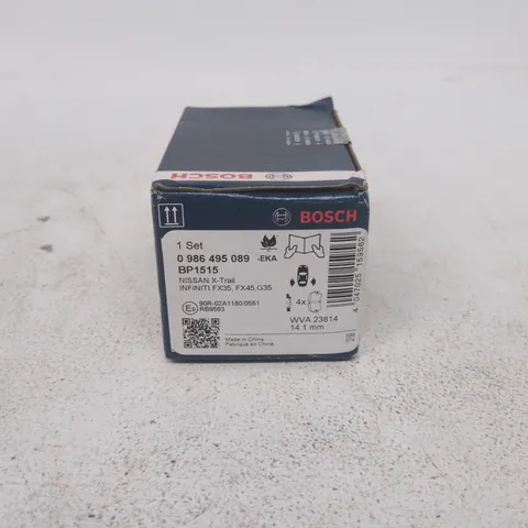 BOSCH BRAKE PADS BP1515 FOR NISSAN X-TRAIL / INFINITI FX35, FX45, G35 – 1 SET