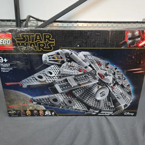 BOXED LEGO STAR WARS MILLENNIUM FALCON 75257