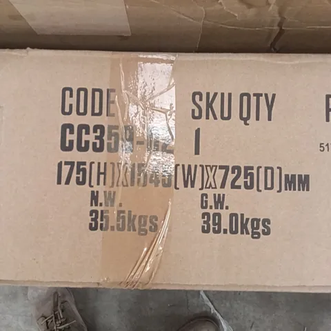 BOXED VOGUE STAINLESS STEEL PREP STATION
