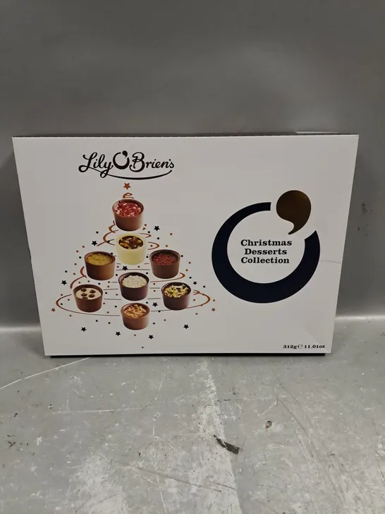Lot 9569: LILY O'BRIENS CHRISTMAS DESSERTS COLLECTION CHOCOLATES - 312G ...