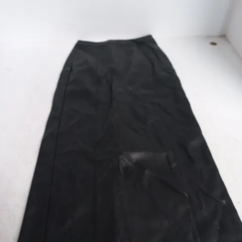 NA-KD PU FITTED MIDI SKIRT β BLACK β EU34 (UK8)