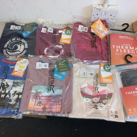 APPROXIMATELY 20 ITEMS OF ASSORTED BRAND NEW REGATTA CLOTHING