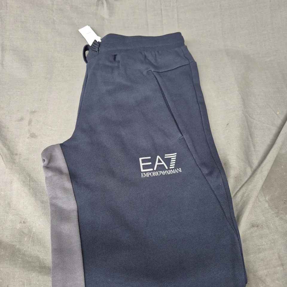 EMPORIO ARMANI FLEECED TRACKSUIT BOTTOMS SIZE SMALL