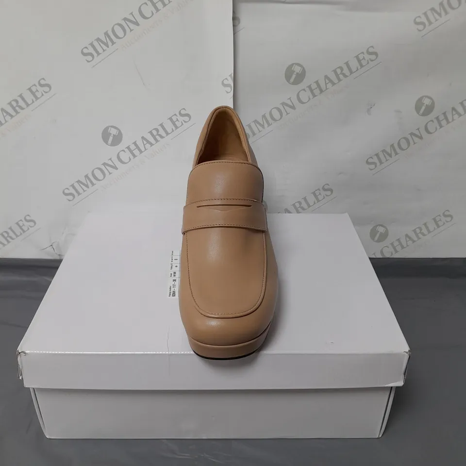 & OTHER STORIES LADIES HIGH HEELED BIEGE PUMPS SIZE EU 39