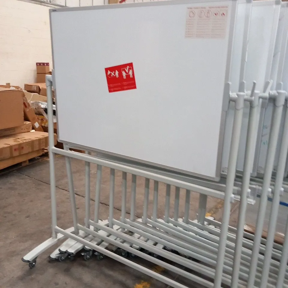 4 FRANKEN DOUBLE SIDED MOBILE WHITE BOARDS