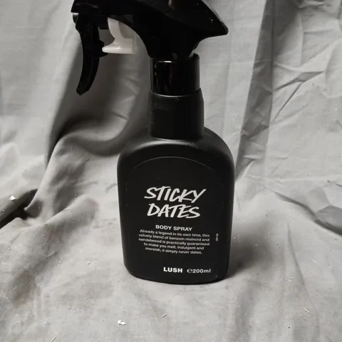 LUSH STICKY DATES BODY SPRAY 200ML
