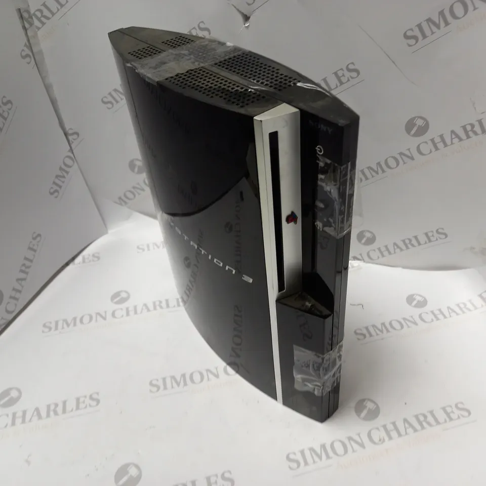 SONY PLAYSTATION 3 GAMES CONSOLE IN BLACK