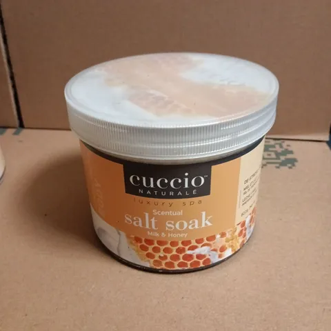 CUCCIO NATURALE LUXURY SPA SALT SOAK – MILK & HONEY