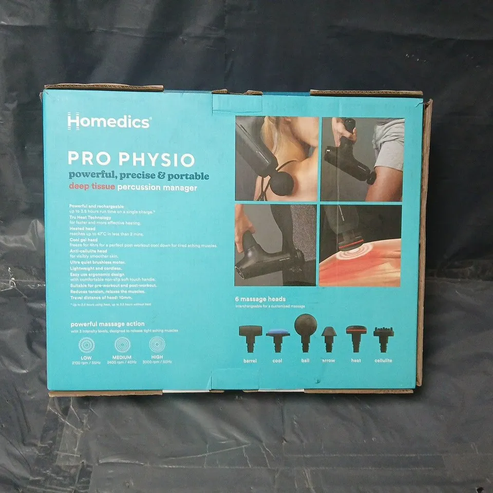 Homedics Pro Physio Percussion Massager – Model PGM-1000-GB