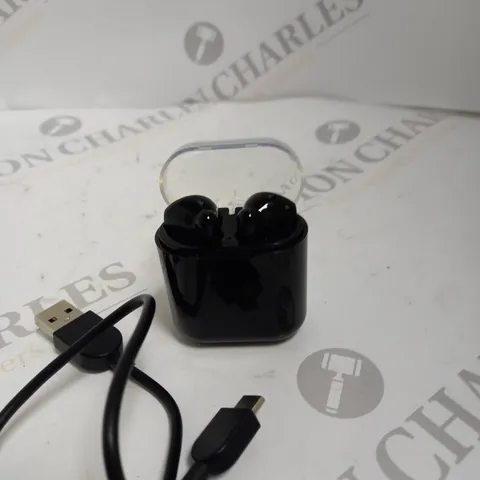 BOXED ASDATECH TRUE WIRELESS EARPHONES WITH CHARGING CASE