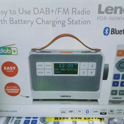 BOXED LENCO PDR-065 DAB+/FM RADIO 