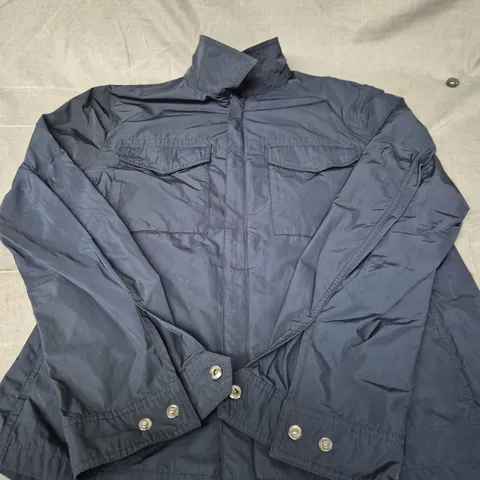 BELSTAFF NAVY BLUE WINDBREAKER SIZE L 