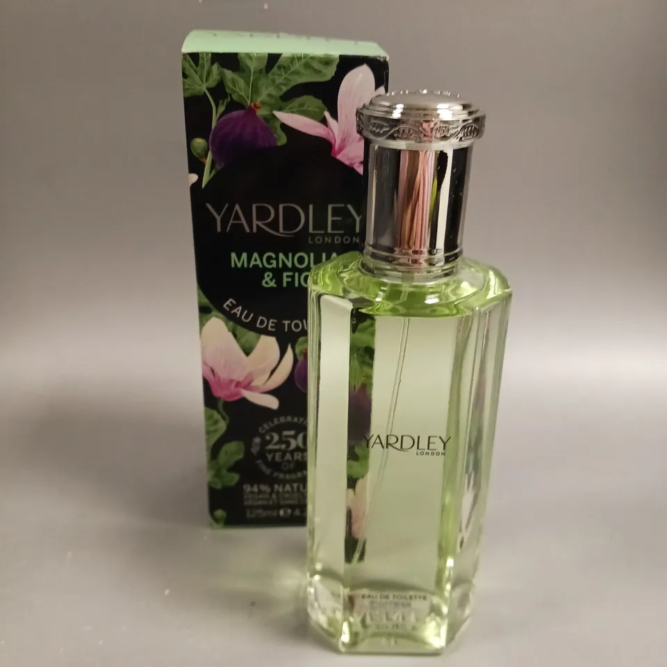 BOXED YARDLEY LONDON MAGNOLIA & FIG EAU DE TOILETTE 125ML