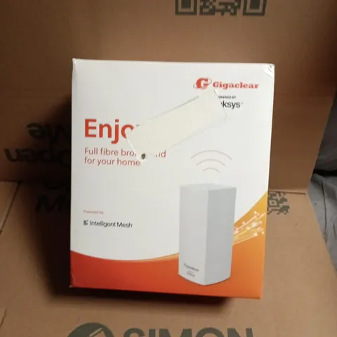 GIGACLEAR MESH WIFI SYSTEM BOXED – INTELLIGENT MESH 