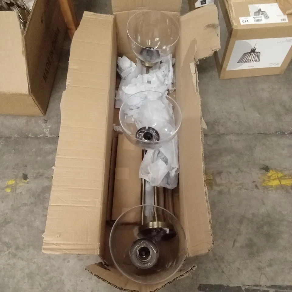 DESIGNER 3-LIGHT PENDANT CEILING LIGHT