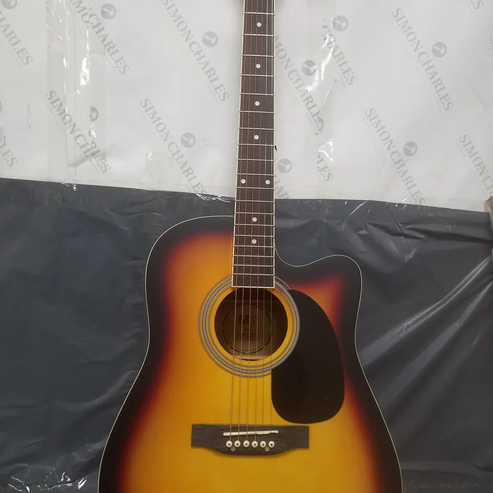 MX BY 3RD AVENUE PERFORMANCE SERIES ACOUSTIC GUITAR FULL SIZE GUITAR PACKAGE - SUNBURST RRP £187.99