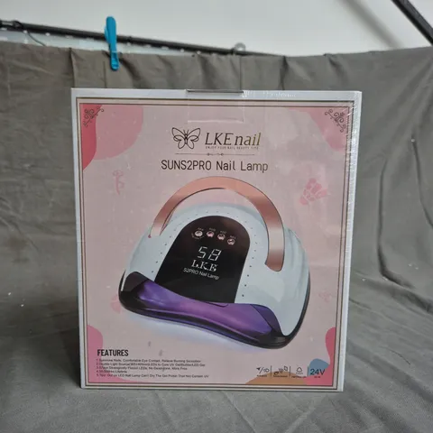 BOXED AND SEALED LKE NAIL - SUNS2PRO NAIL LAMP