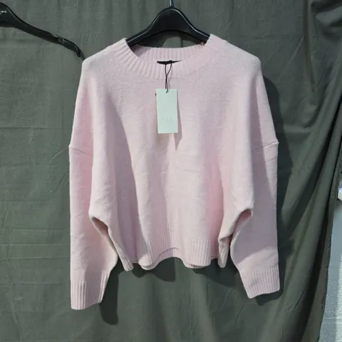 ZARA PINK KNIT JUMPER – WOMEN'S