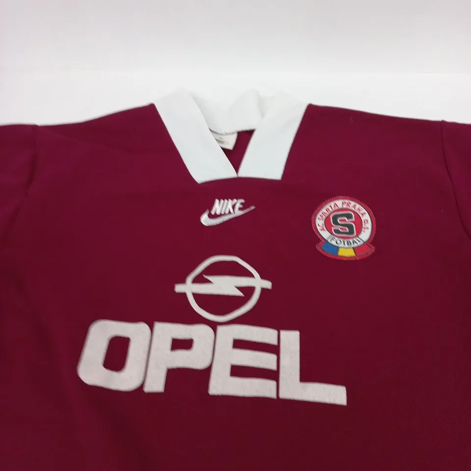 1995–96 AC SPARTA PRAGUE HOME FOOTBALL SHIRT - SIZE XL