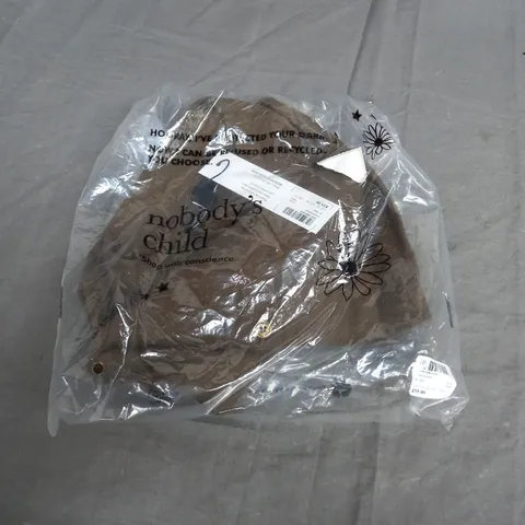 SEALED NOBODYS CHILD JAY SHIRT IN KHAKI - UK 12