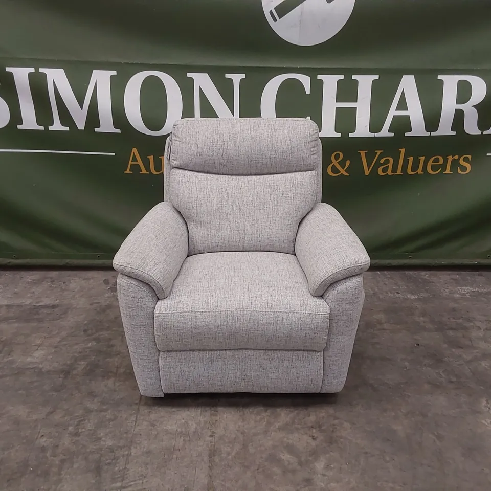 LINEA FABRIC MANUAL RECLINER ARMCHAIR RRP £549