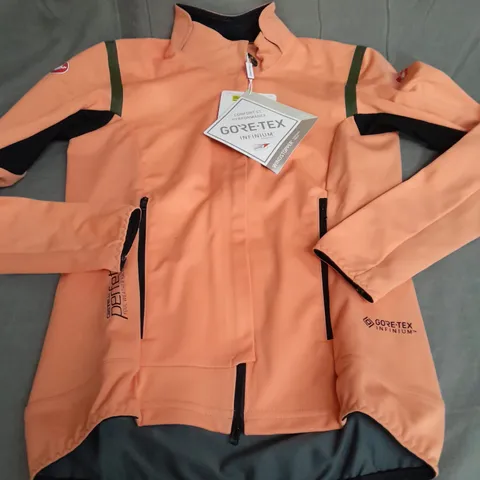 CASTELLI PERFETTO ROS 2 WOMENS JACKET, ORANGE - SIZE S