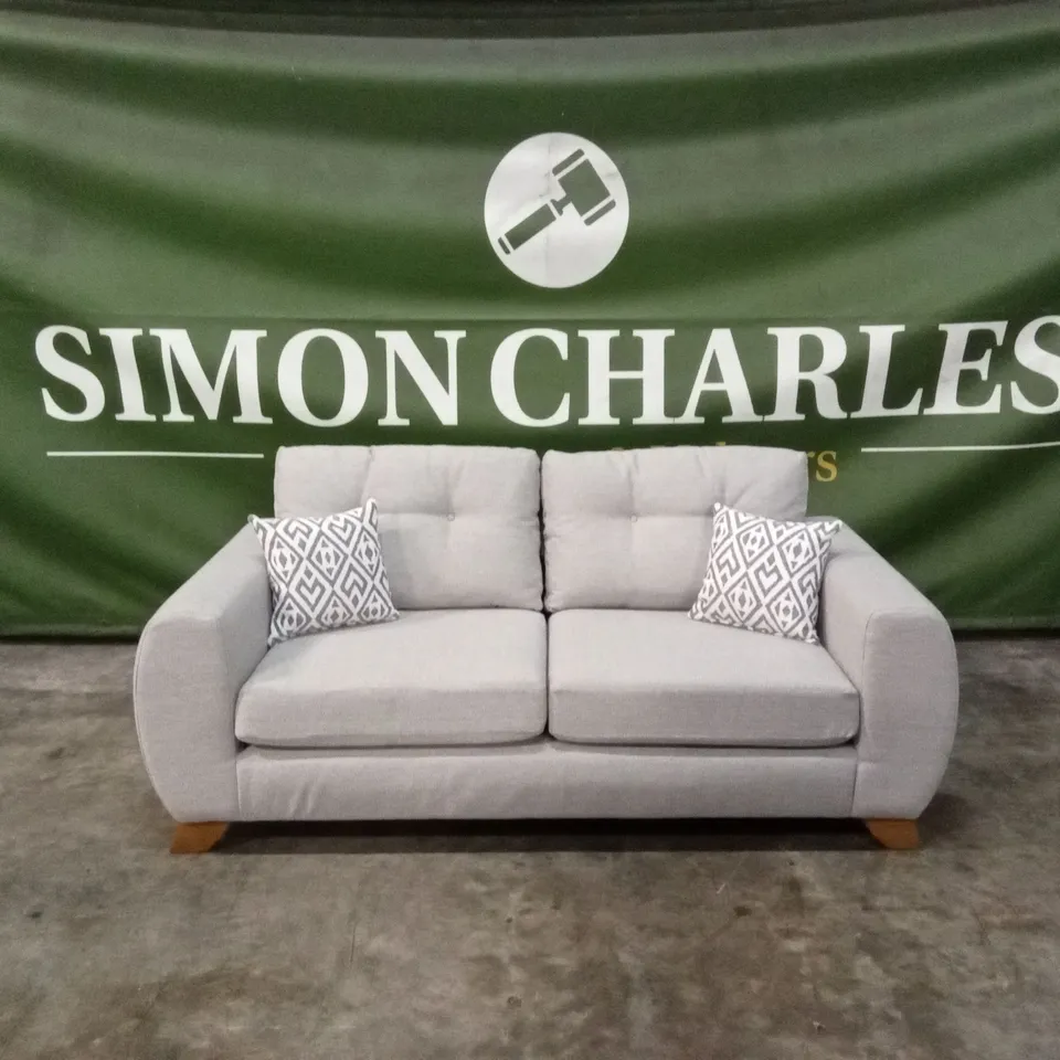 PRENT FABRIC 3 SEATER SOFA RRP £799