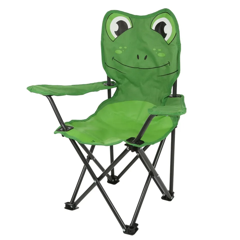 BRAND NEW REGATTA KIDS CAMPING LIGHTWEIGHT FOLDING CHAIR - FROG