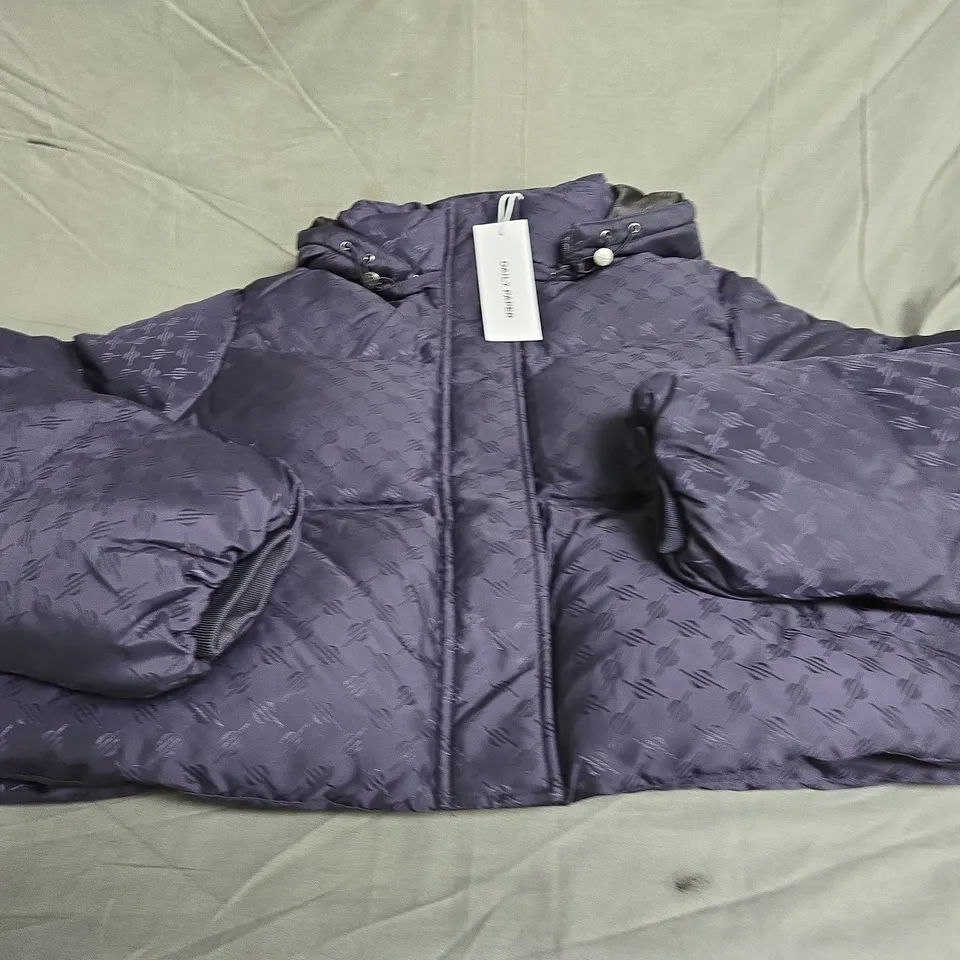 DAILY PAPER MONOGRAM CROPP PADDED COAT SIZE XL