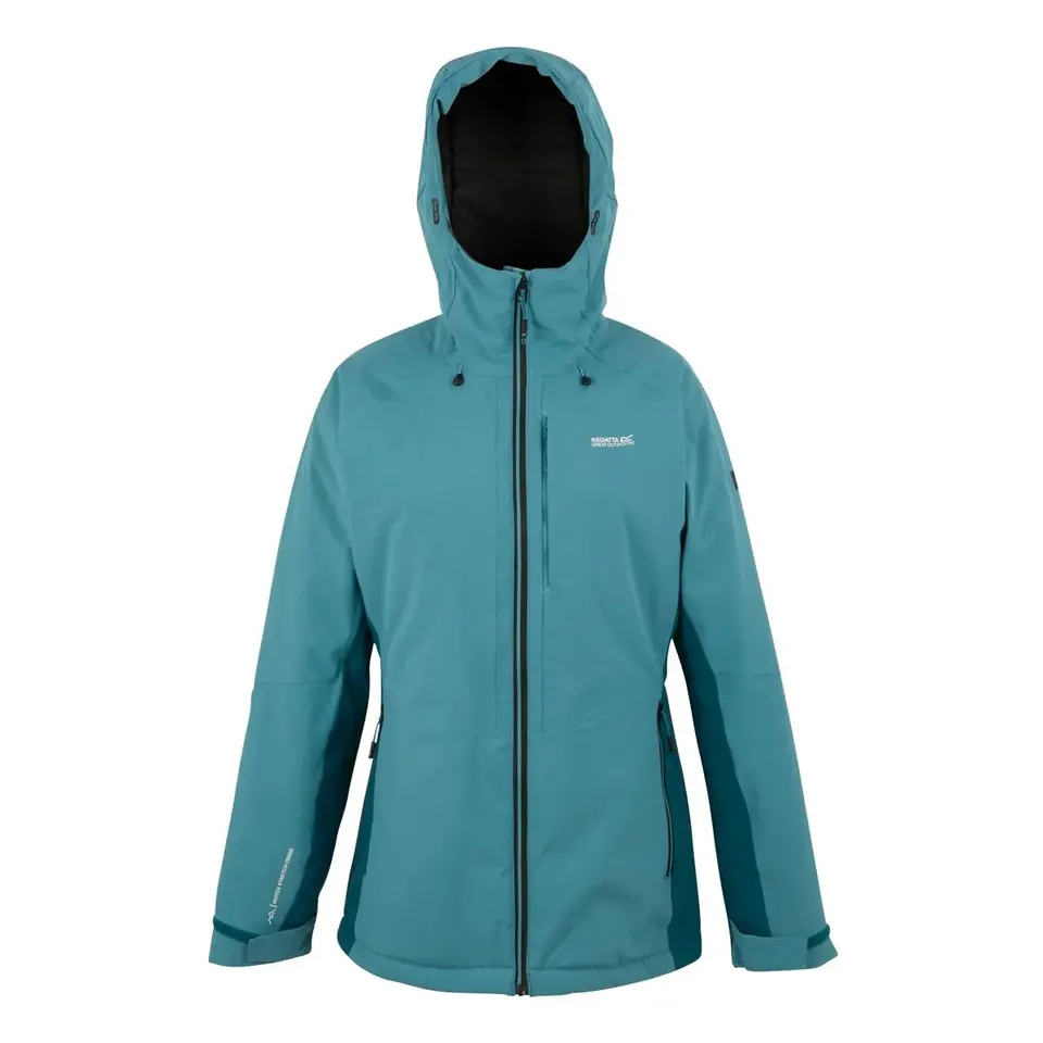 BRAND NEW WOMEN'S HIGHTON STRETCH PADDED JACKET STORM BLUE/MOROCCAN BLUE UK 8
